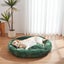 Charlie's Ascher Plush Corduroy Square Dog Bed Eden Green - Medium Carousel 8