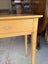 A Quality Solid Maple Slimline Console or Hallway Table Carousel 12
