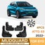 For Byd Atto 03 Yuan Plus 2022 4Pcs / Set Car Auto Soft Plastic Splash Flaps Fen Carousel 2
