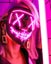 Glow LED Party Costume Mask Halloween Masks Carousel 4