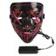 Glow LED Party Costume Mask Halloween Masks Carousel 7