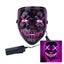 Glow LED Party Costume Mask Halloween Masks Carousel 12