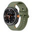 Samsung Galaxy Watch 8 Classic 46mm Silicone Sport Watch Band (Pine Green) Carousel 2
