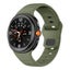 Samsung Galaxy Watch 8 Classic 46mm Silicone Wristband Sport Strap-Army Green Carousel 2