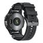 22mm Quick Release Durable Rubber Watch Band for Garmin Fenix 5-Black Carousel 2