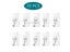 Transparent Self Adhesive Wall Hooks Hangers Key Holder Towel Holder Bathroom Carousel 1