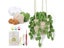 KRABALL Crochet Hanging Plant Kit For Beginners With Video Tutorial Cotton Carousel 1