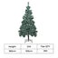 Santaco 1.8m Snow Flocked Christmas Tree Artificial Indoor Outdoor Xmas Decor Carousel 2