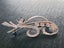 ESTATE SALE - 18CT White Gold Diamond Brooch Carousel 5