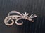 ESTATE SALE - 18CT White Gold Diamond Brooch Carousel 7