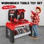 Kids Workbench Tool Bench Construction Toy Set Carousel 7