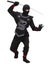 Stealthy Black Ninja Boys Costume Carousel 1