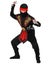 Red Kombat Ninja with Weapons Boys Costume Carousel 4