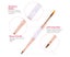 Double-Ended Acrylic Nail Art Brushes Set - Nail Brushes Round Oval Gel Build Carousel 3
