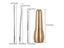Leather Sewing Kit DIY Leather Sewing Awl Needle With Copper Handle Set Leather Carousel 8