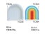 3D Geometric Arch Silicone Candle Mold Handmade Rainbow Shape Candle Making Carousel 1