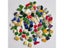 18oz/510g Polygon Porcelain Mosaic Tiles DIY Materials 1-4cm Length 3.5mm Carousel 14
