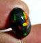$1RE 4.41CT Buy Now $3150 UNHEATED HUGE OVAL RAINBOW 100% NATURAL BLACK OPAL Carousel 4