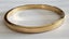 Rare Vintage Daniel S. RINE 12kt Gold Filled Hinge Bangle Carousel 1