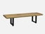 Dining Bench Seat Solid Wood Carousel 1
