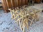 A Decorative Driftwood Glass Topped Coffee Table Carousel 3