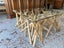 A Decorative Driftwood Glass Topped Coffee Table Carousel 16