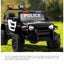 Kids Police Ride On Car Jeep 12V Electric Toy Remote Control Battery Cars Carousel 4