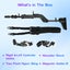 Meta Quest 3S/3 VR Rifle Stock Controller Attachment - Alloy Machine Gun Stoc... Carousel 5