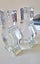 +++ GLASS (2) CANDLE HOLDERS +++ Carousel 8