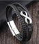 Leather Infinity Bracelet Carousel 1