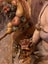 Antique Vintage Art Deco - One Off - Lorenzon Italy Statue & Fountain with Lamps Carousel 15