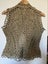 Early Victorian Beaded & steel thread Corset shaped vest. Carousel 2