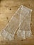 Circa 1900’s Gorgeous antique Honiton lace Lappet (Necktie) Carousel 1