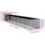 Chicken Cage With Run Anthracite 110x813x110 Cm Galvanised Steel Tonkbko Carousel 2