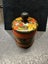 Painted lidded pot Carousel 1