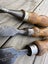 $1 reserve. Lot of 3 vintage Marples chisels. Carousel 7