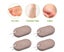 4 Pack Pumice Stone Sponge Block Foot Pumice Pad Premium Foot File and Scrubb Carousel 5