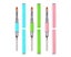 Double ended silicone nail brush and selector, 2-in-1 design silicone nail br Carousel 1