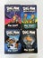Dog Man books x 4 Dav Pilkey - graphic novel Cat Kid Carousel 1