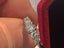 1 ct NATURAL DIAMOND AND PLATINUM RING Carousel 3