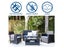 Genoa Outdoor Lounge Set Outtdoor Sofa Set 4 Seat Carousel 3