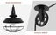 Plug in Pendant Light Industrial Pulley Pendant Lamp E27 Vintage Hanging Light Carousel 11