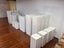 Display plinths - white art gallery stock Carousel 10