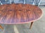 XL " Parker " Rosewood Dining Table 1960s retro Carousel 8