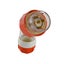 3Ph 32A 5 pin Angle Plug Carousel 1
