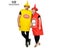 VIP FASHION Unisex Cosplay Costume Halloween Adult Couple Mustard Ketchup Carousel 9