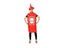 VIP FASHION Unisex Cosplay Costume Halloween Adult Couple Mustard Ketchup Carousel 1