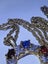 Genuine rare sapphire, garnet, peridot & sapphire 14kt gdp pendant & chain Carousel 4