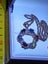 Genuine rare sapphire, garnet, peridot & sapphire 14kt gdp pendant & chain Carousel 5