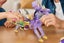 Collision Dinosaur Car Toy attractive Cars Transform into Dinosaurs -Purple Carousel 3